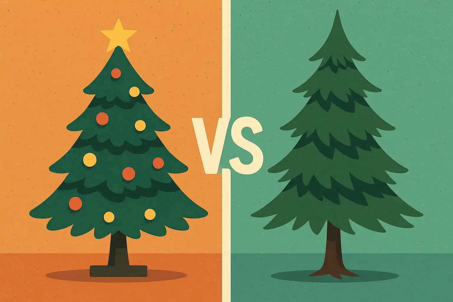 Kunstkerstbomen versus echte bomen: de ultieme milieuvergelijking