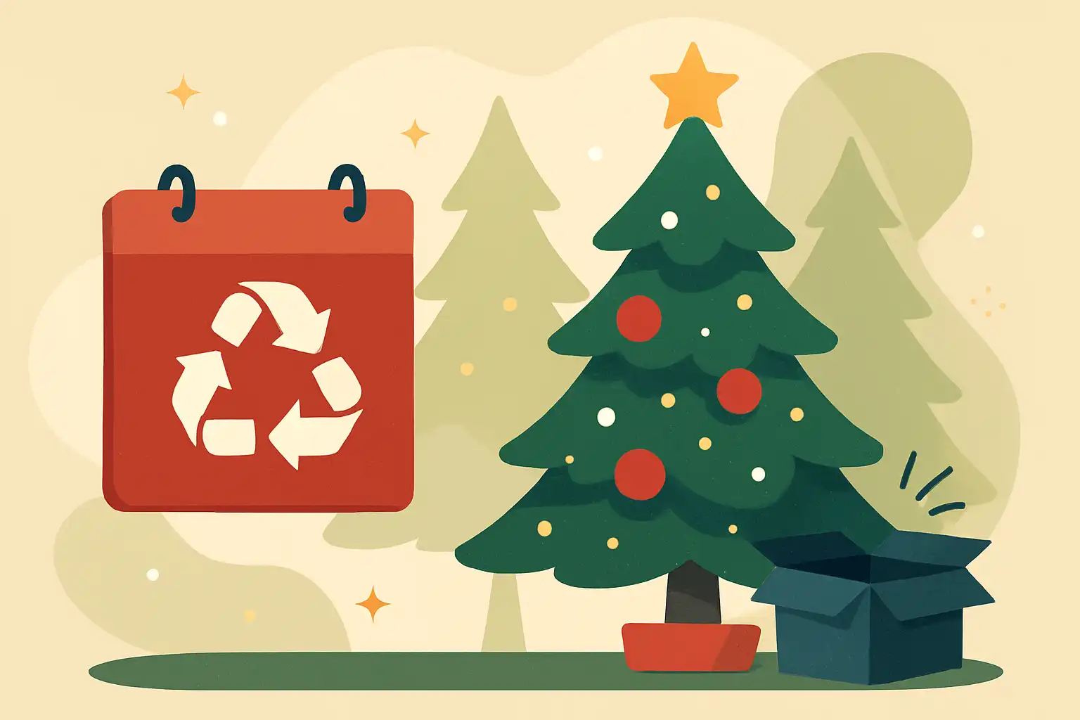 Kunstkerstboom abonnementen: altijd de nieuwste trend zonder opslagstress