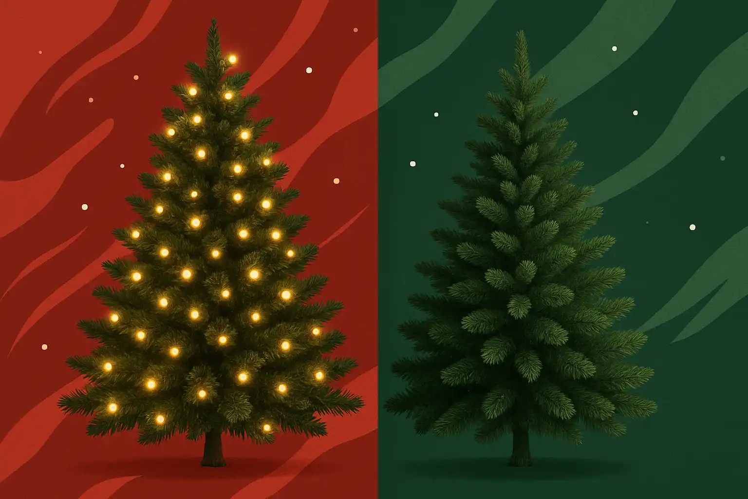 Kunstkerstboom met verlichting of zonder: welke keuze geeft de mooiste, meest flexibele kerstlook?