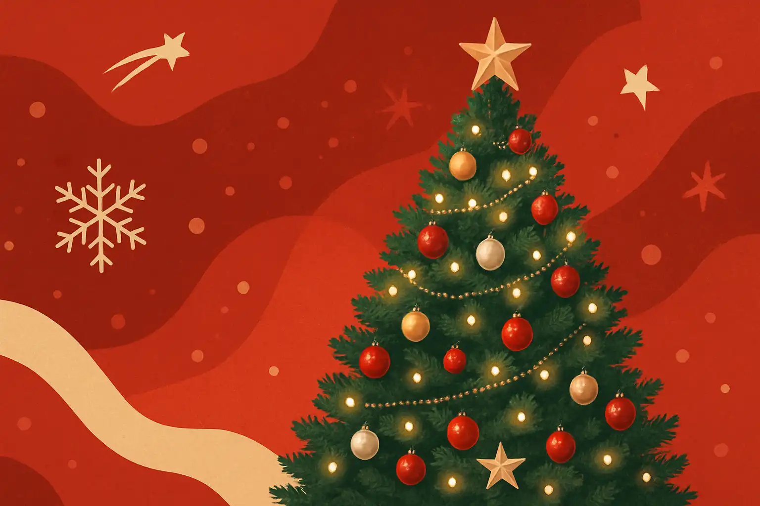 Last-minute kerststyling: hoe je je kunstkerstboom in één uur showklaar maakt