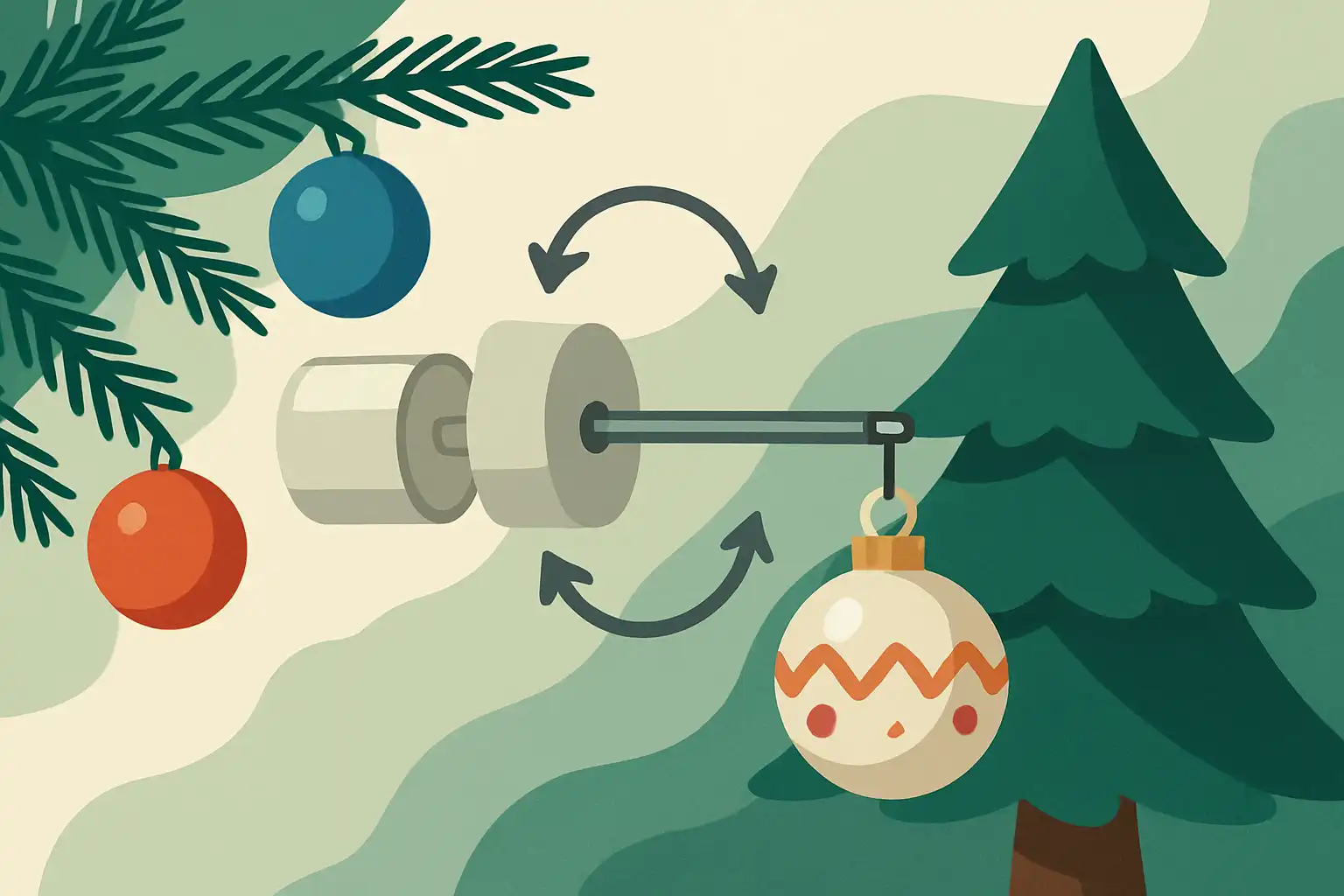 Maak je eigen ornamenten-rotator: goedkope tech-hacks voor een dynamische kunstkerstboom