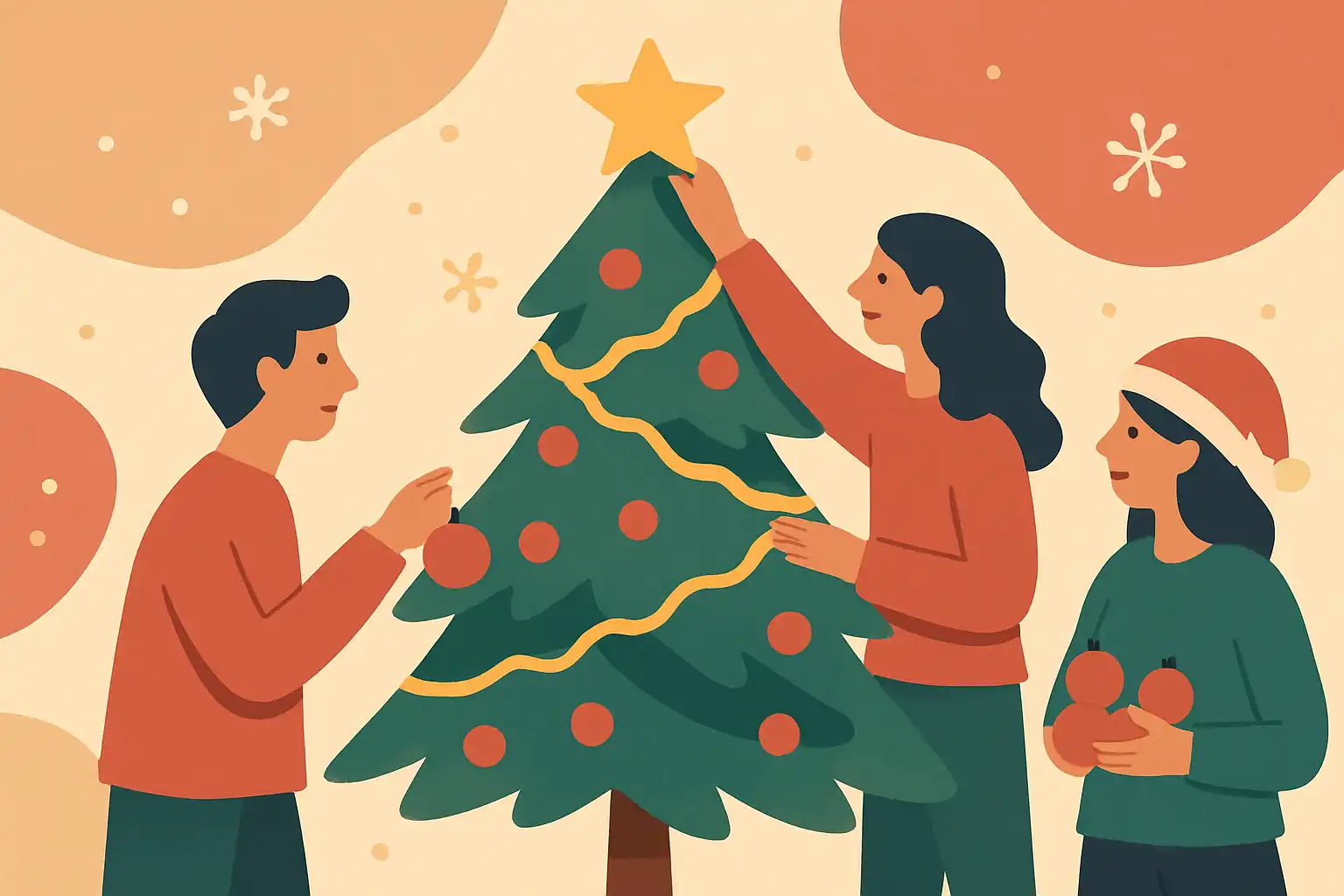 Samen in kerststemming: zo deel je één kunstkerstboom met huisgenoten zonder drama