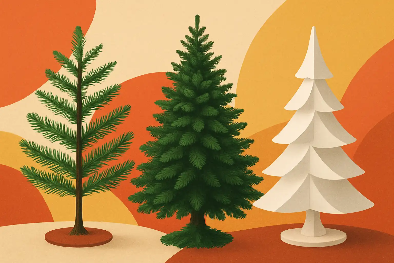 Van gevederde bomen tot 3d-geprint: de fascinerende geschiedenis van de kunstkerstboom