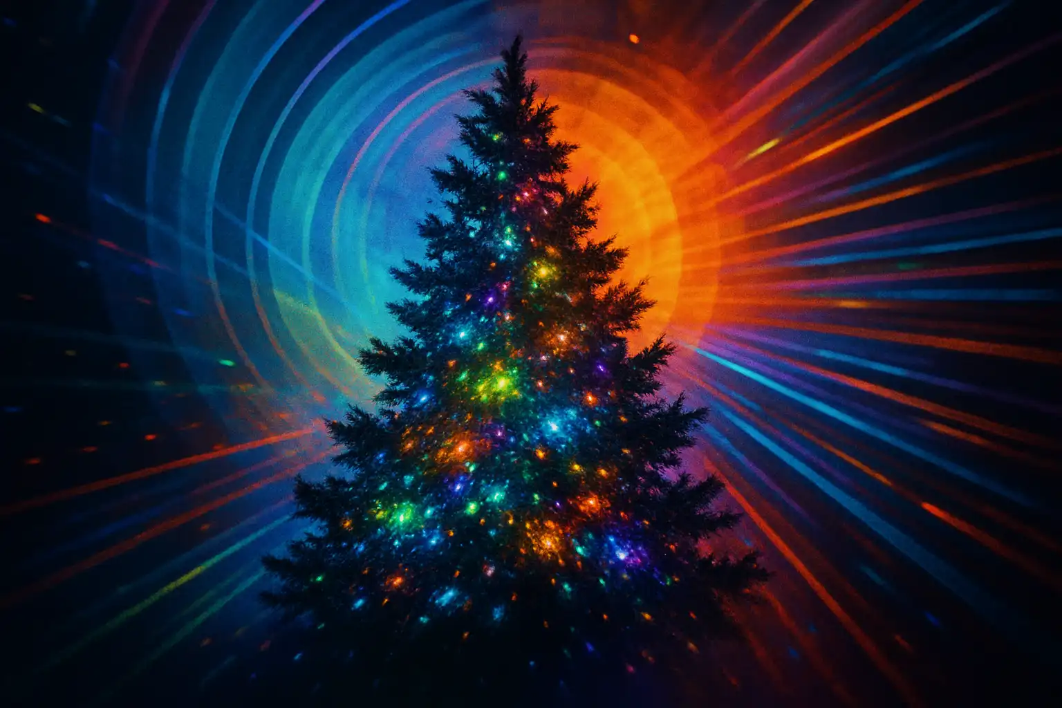 Zo maak je een dynamische lichtshow met projectie op je kunstkerstboom