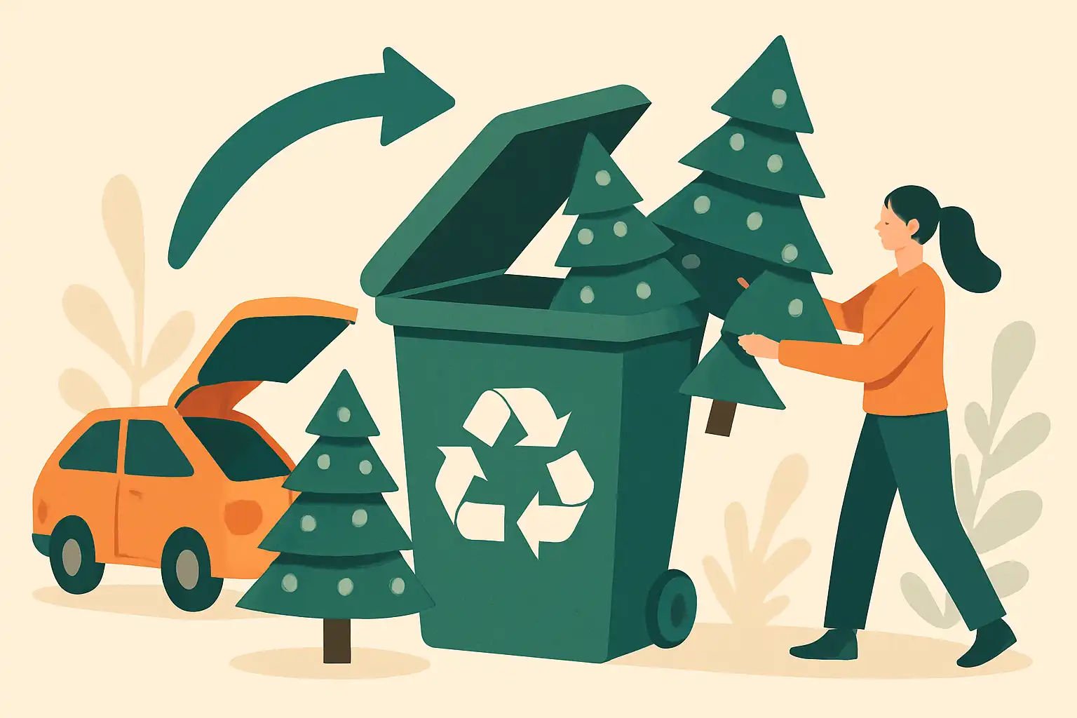 Zo recycle je je oude kunstkerstboom zonder gedoe: waar naartoe en wat je kunt verwachten