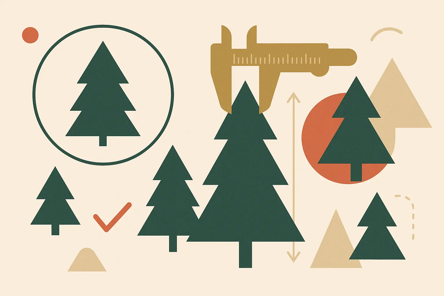 Grootte en vorm kiezen van kunstkerstbomen: waar moet je op letten?