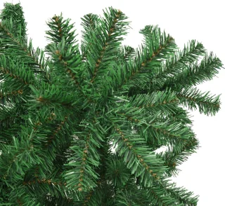 vidaXL - Kunstkerstboom - omgekeerd - met - standaard - 210 - cm - groen