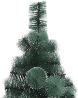 vidaXL - Kunstkerstboom - met - standaard - 240 - cm - PET - groen
