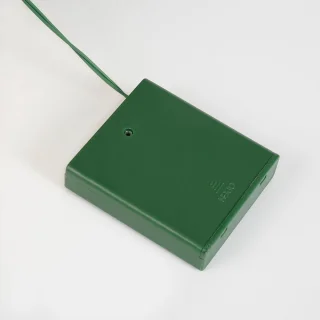 Black Box Trees Vandans Kunstkerstboom met LED Verlichting en Timerfunctie - H120 x Ø60cm - Groen