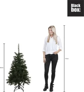Black Box Trees Brampton Kunstkerstboom Smal - H120 x Ø86 cm - Groen