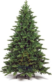 De Royal Christmas - Kunstkerstboom - Spitsbergen - 210 cm - PE/PVC Premium - 1369 Takken in één oogopslag
