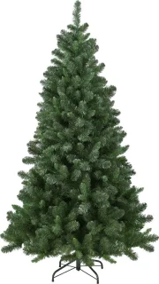 Blackhill Hinged Dark Green kunstkerstboom - 225 cm - Donkergroen - Ø114 cm - 1234 tips - Metalen voet