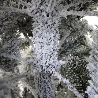 Realistisch besneeuwde kerstboom 150-270 cm