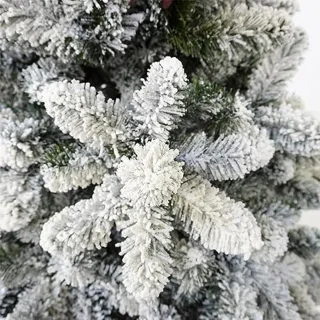 Realistisch besneeuwde kerstboom 150-270 cm
