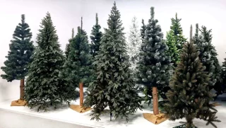 Springos Kunstkerstboom | Natural Deluxe Spruce | 220 cm | Zonder Verlichting