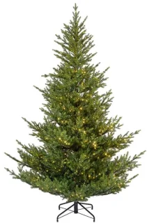 Everlands Norway spruce - kunstkerstboom met verlichting groen 1,8m x 1,27m