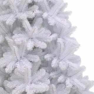Triumph Tree Kunstkerstboom Tuscan - 170x170x305 cm - PVC - Wit