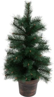 Fééric Lights and Christmas Windy Peak Kerstboom - Ø35xH70cm - Kerstdecoratie - Groen
