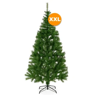 Happyment Kerstboom XXL - Inclusief standaard - 250 cm - Realistische kunstkerstboom - Kerstdecoratie voor binnen