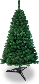 Kunstkerstboom - 120 cm - incl. standaard - Realistische Kerstboom - Dennenboom - Kunstkerstboom - 220 Takken -Groen