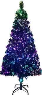 vidaXL - Kunstkerstboom - met - standaard - 150 - cm - glasvezel - groen