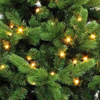 Triumph Tree Sherwood Kunstkerstboom Deluxe met LED verlichting - H215 cm - groen