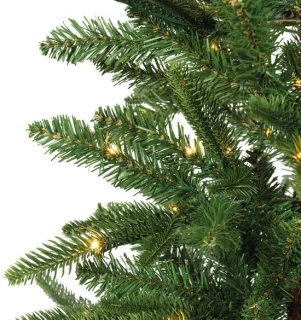 Everlands Alpbach fir - kunstkerstboom met verlichting groen 2,1m x 75cm