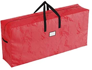 Extra grote kerstboom opbergzakken voor 9 ft bomen - 2-pack in rood