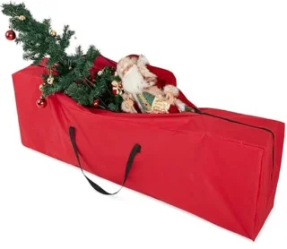 Kerstboom Opbergtas met Ritssluiting en Handgrepen - Ideale Oplossing voor het Opslaan van Kunstkerstbomen