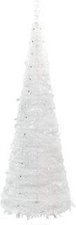 vidaXL - Kunstkerstboom - pop-up - 100 - LED's - 150 - cm - wit