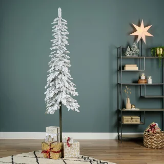 Alpine tree snowy full PE 180cm groen/wit