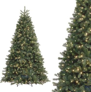 Royal Christmas Bogota Premium 180 cm — Realistische Nordmann-look met geïntegreerde LED