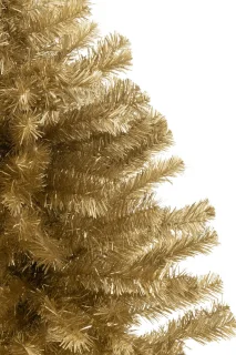 J-Line kerstboom - kunststof - goud - small