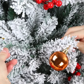 PIPIPOXER 150 cm kunstkerstboom met sneeuw met 450 punten PVC, dennenboom met standaard