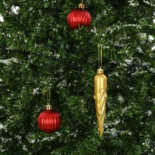 vidaXL - Kerstboom - sneeuwend - met - paraplubasis - 190 - cm - groen