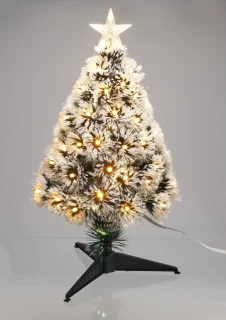 kerstboom - led lampjes en piek - 60 cm - 8 functies - kerstboom met verlichting