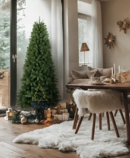 Royal Christmas - Smalle Kunstkerstboom - Alaska Slank - 240 cm - PE/PVC - 1383 Takken