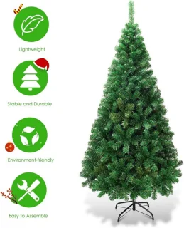 Kunstkerstboom – Premium kwaliteit - realistische kerstboom – duurzaam ‎100 x 100 x 180 cm