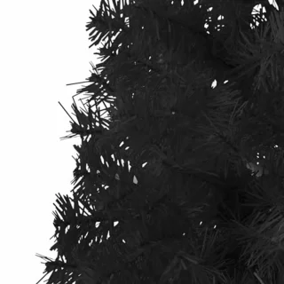 Zwart Muur Kerstboom 120 cm - Ruimtebesparende Kunstkerstboom voor Kerstdecoratie