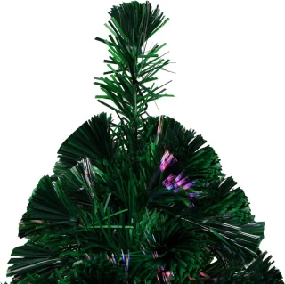 vidaXL - Kunstkerstboom - met - standaard - 180 - cm - glasvezel - groen