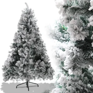 Kunstkerstboom Kunstmatige 150 cm dennenboom sneeuw