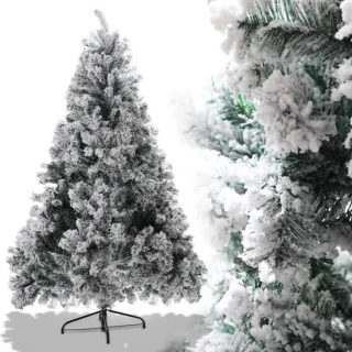 Kunstkerstboom Kunstmatige 150 cm dennenboom sneeuw
