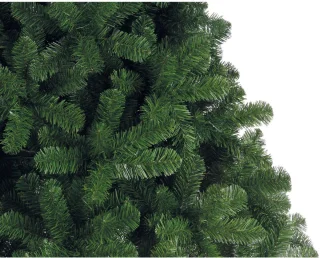 Bellatio Decorations kunst kerstboom - groen - H210 cm - D137 cm - kunstboom