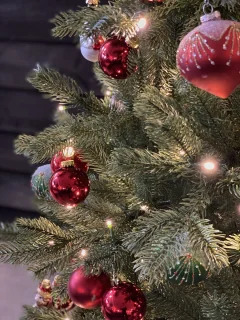 Malmö - kunstkerstboom - de luxe - 150cm - inclusief geïntrigeerde warm schijnende LED verlichting - 250 led lampjes - 1050 PE takken - Dimbaar - Smart adapter