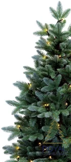 Royal Christmas - Kunstkerstboom - Blue Spruce Pot - 90 cm - PE/PVC - 70 Warm LED - 124 Takken