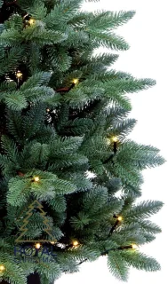 Royal Christmas - Kunstkerstboom - Blue Spruce Pot - 90 cm - PE/PVC - 70 Warm LED - 124 Takken