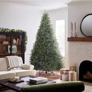 Kunstkerstboom Dunhill-dennenboom 2,4 m met standaard