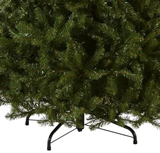 Kunstkerstboom Dunhill-dennenboom 2,4 m met standaard