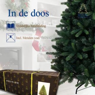 Royal Christmas - Smalle Kunstkerstboom - Alaska Slank - 180 cm - PE/PVC - 751 Takken