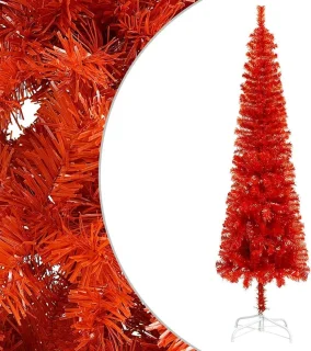 Slanke Kunstkerstboom 150 cm - Modieuze Vakantiedecoratie voor Binnen en Tuin